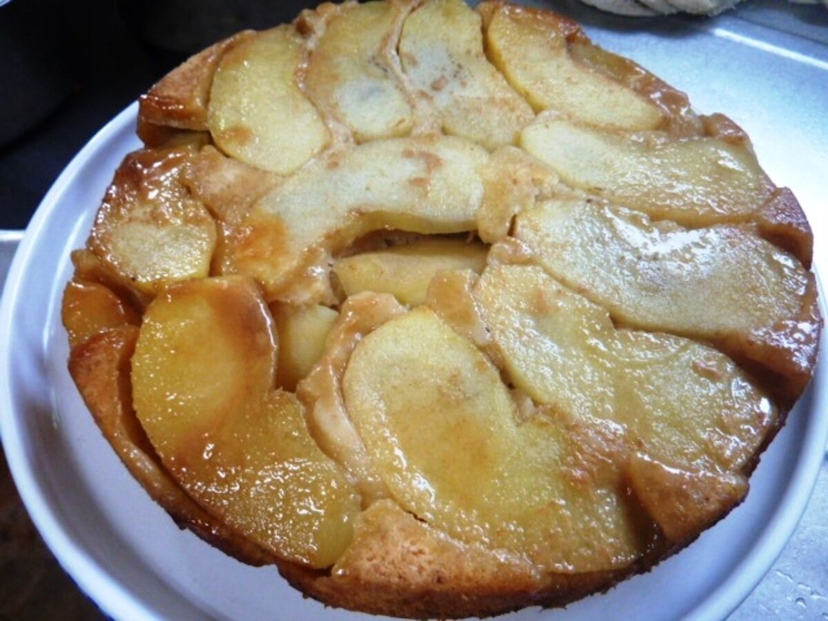 時短 ダッチオーブンでりんごのタルトタタン風ケーキ レシピ 作り方 By Roze Pi 楽天レシピ 時短 ダッチオーブンでりんごのタルトタタン風ケーキ レシピ 作り方 By Roze Pi 楽天レシピ